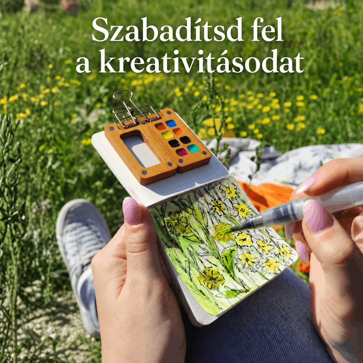 Hordozható Festőkészlet