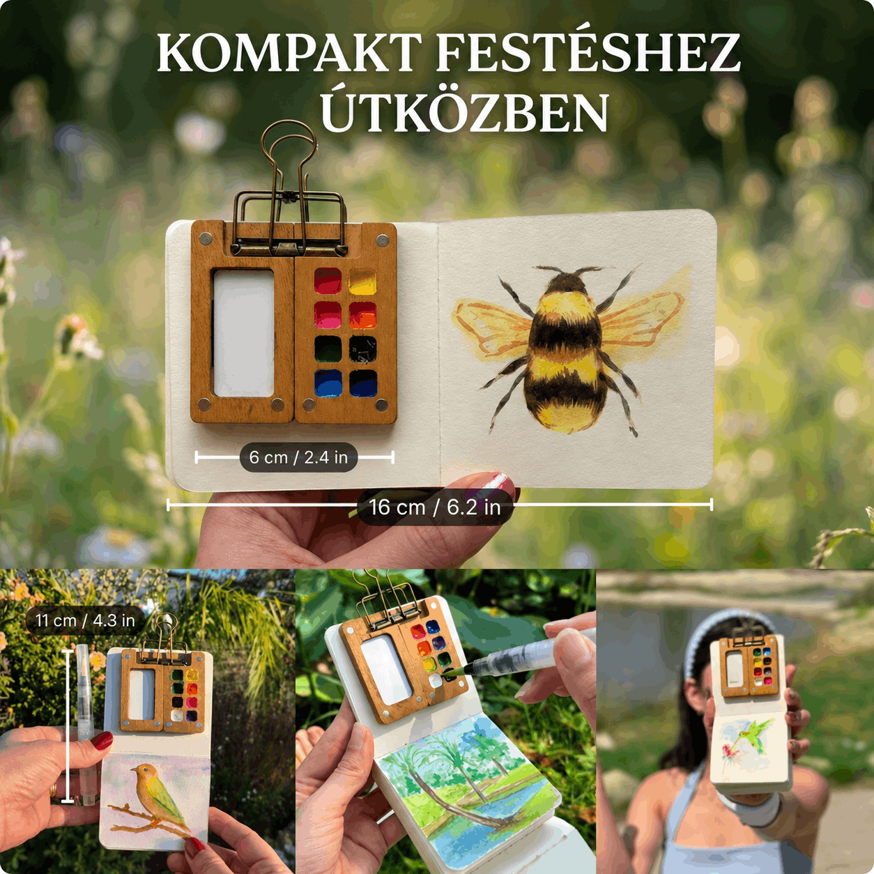 Hordozható Festőkészlet