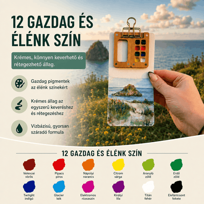 Hordozható Festőkészlet