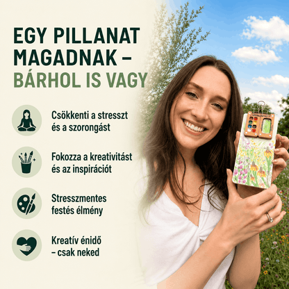 Hordozható Festőkészlet